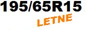 195-65r15 LETNE